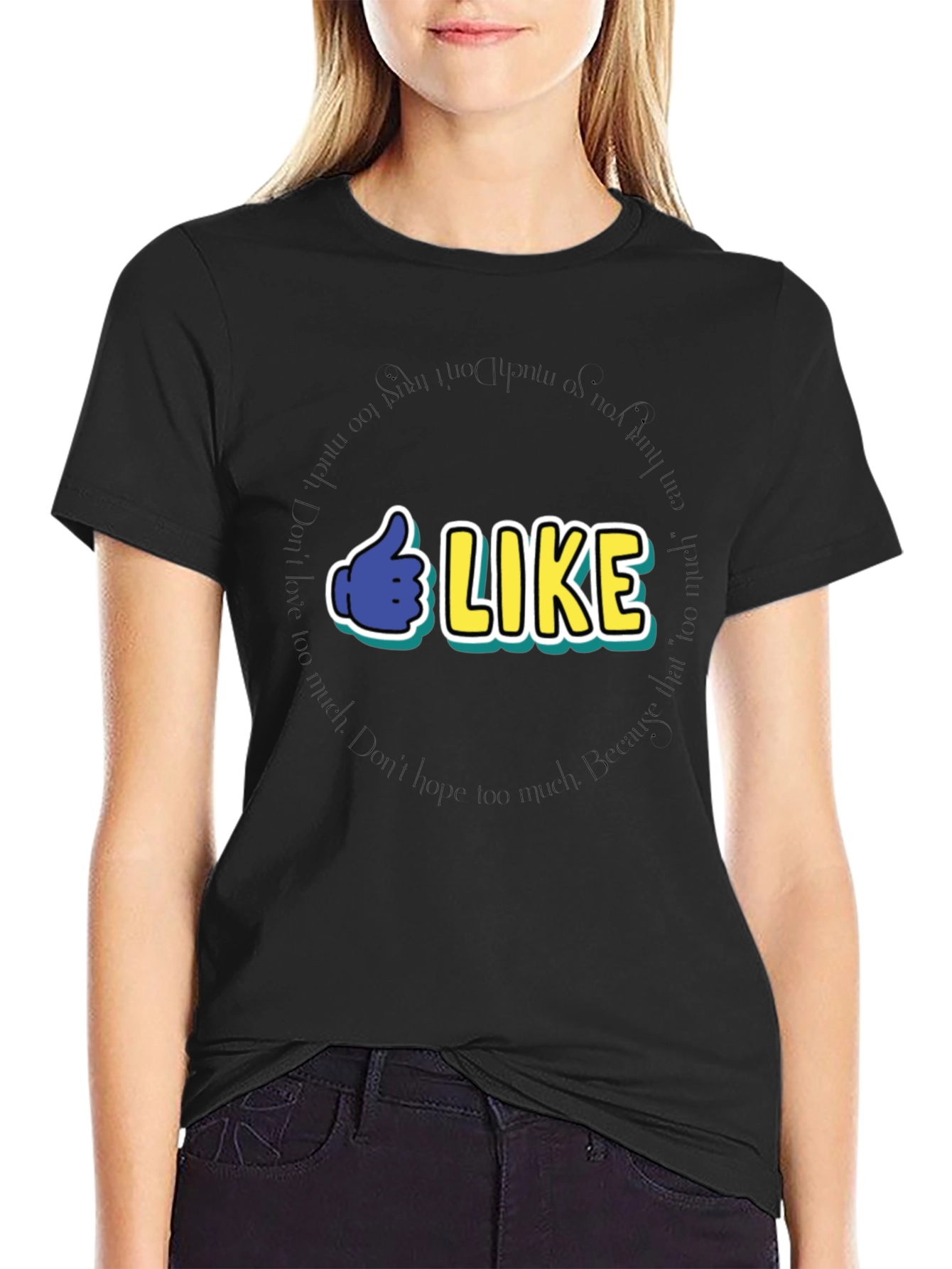 Funny Thumbs Up LIKE T-Shirt
