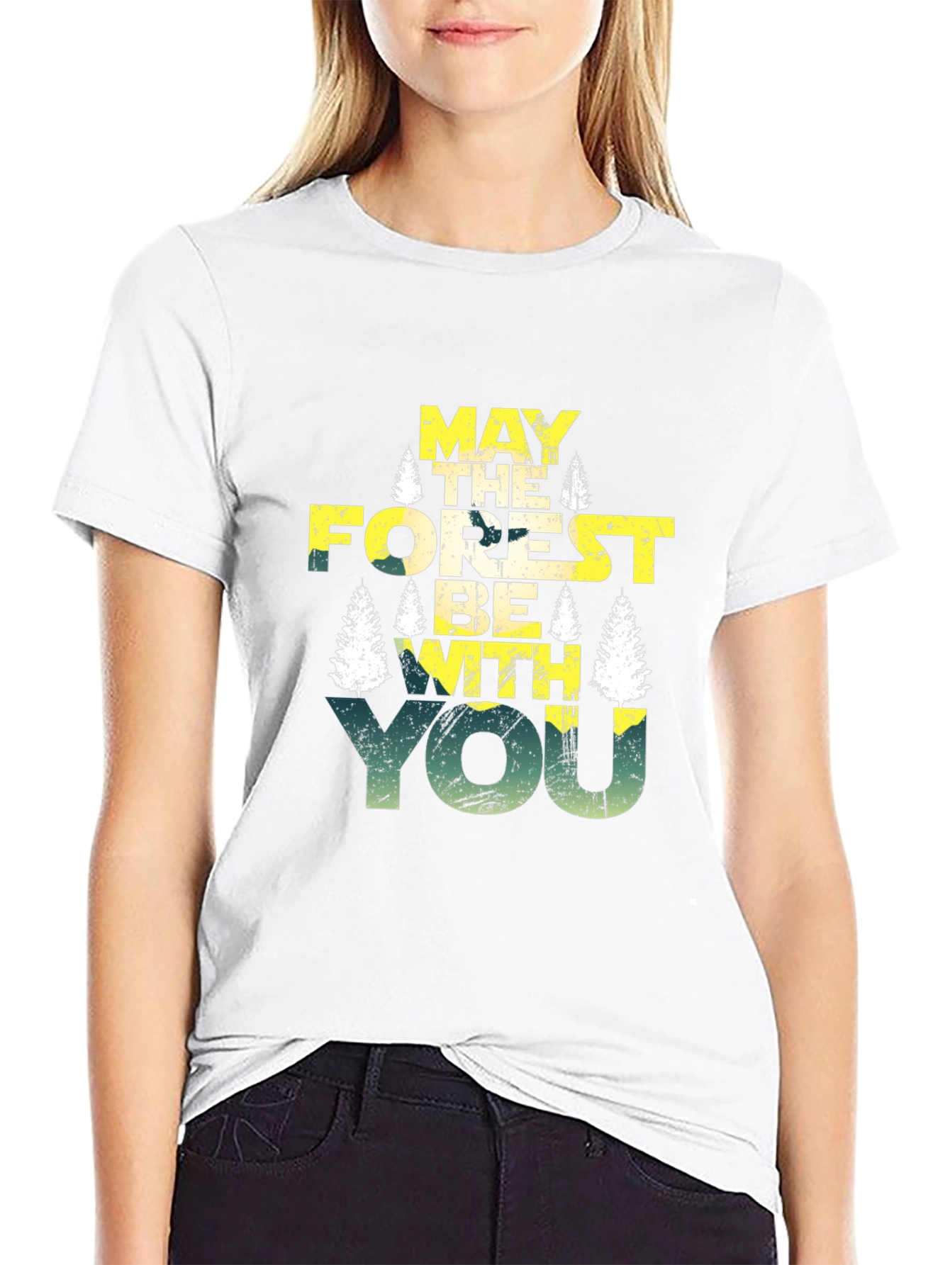 May The Forest Be With You Graphic Tee