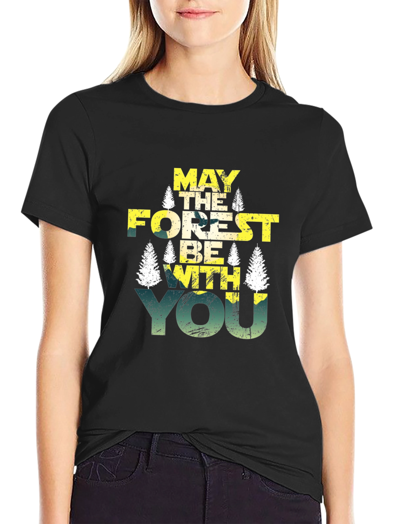 May The Forest Be With You Graphic Tee