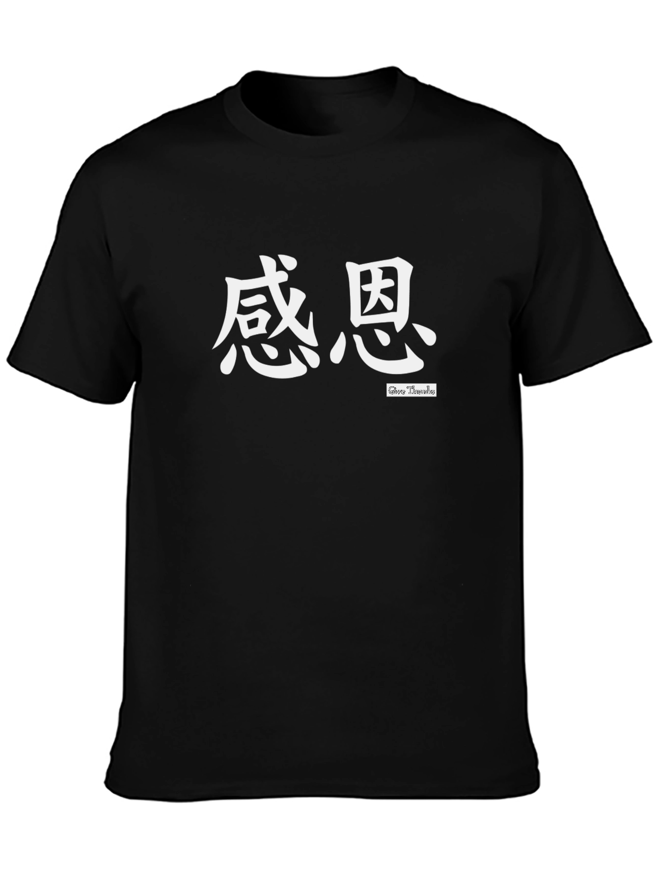 Gratitude T-Shirt - Chinese Text Graphic Tee