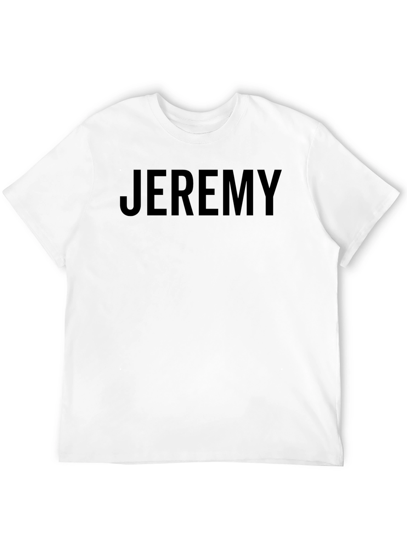 Jeremy T-Shirt: Classic Crew Neck Tee