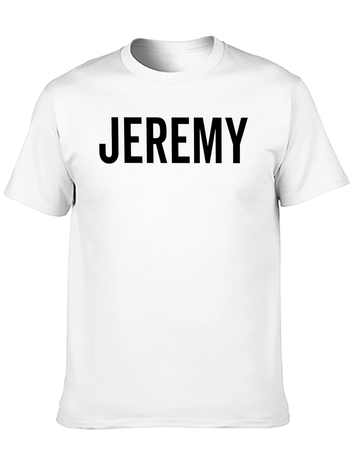 Jeremy T-Shirt: Classic Crew Neck Tee
