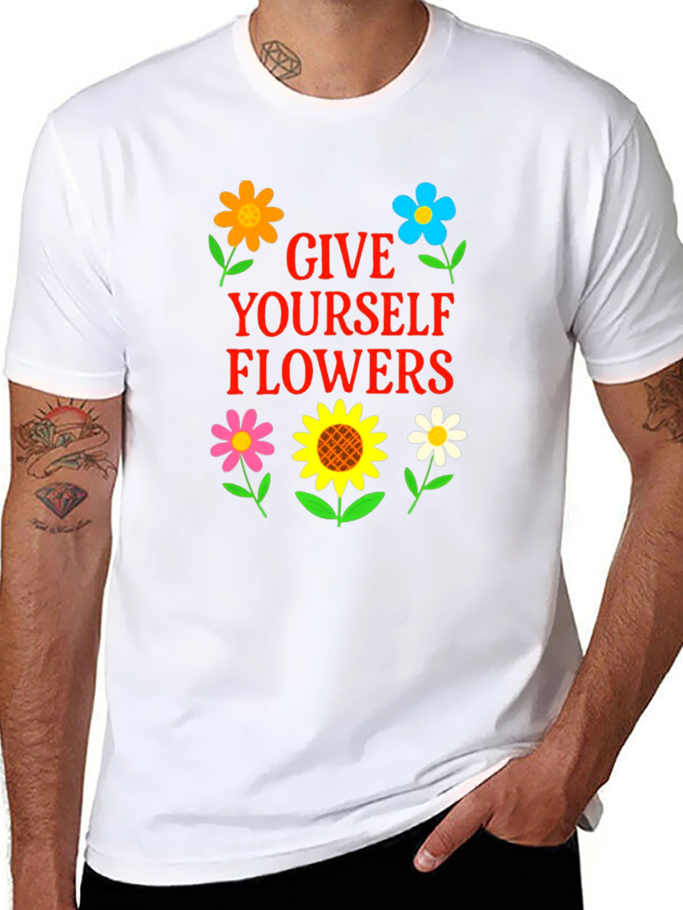 Give Yourself Flowers T-Shirt