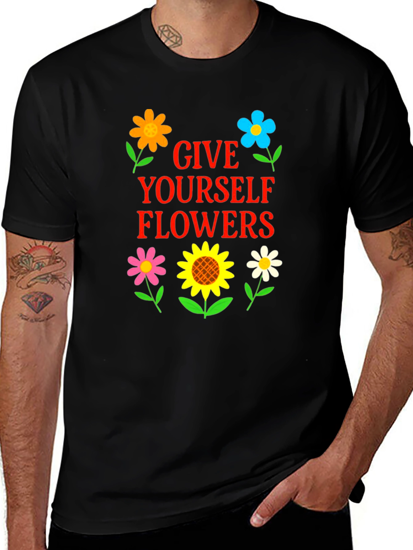 Give Yourself Flowers T-Shirt