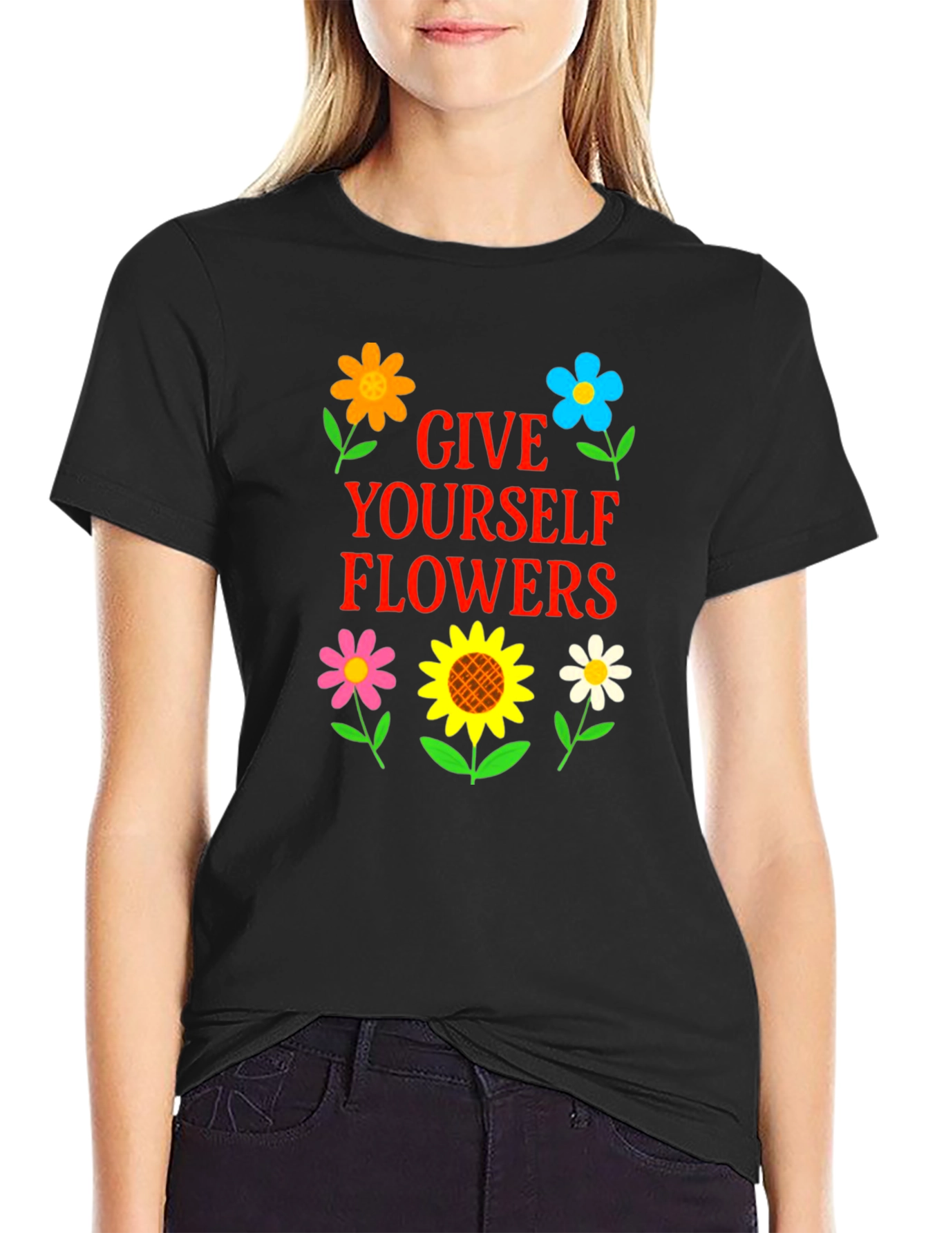 Give Yourself Flowers T-Shirt