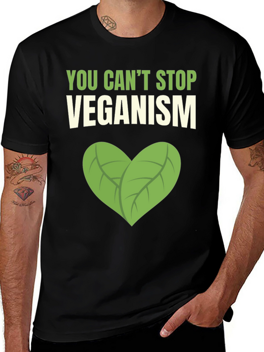 Veganism T-Shirt: Cant Stop the Movement