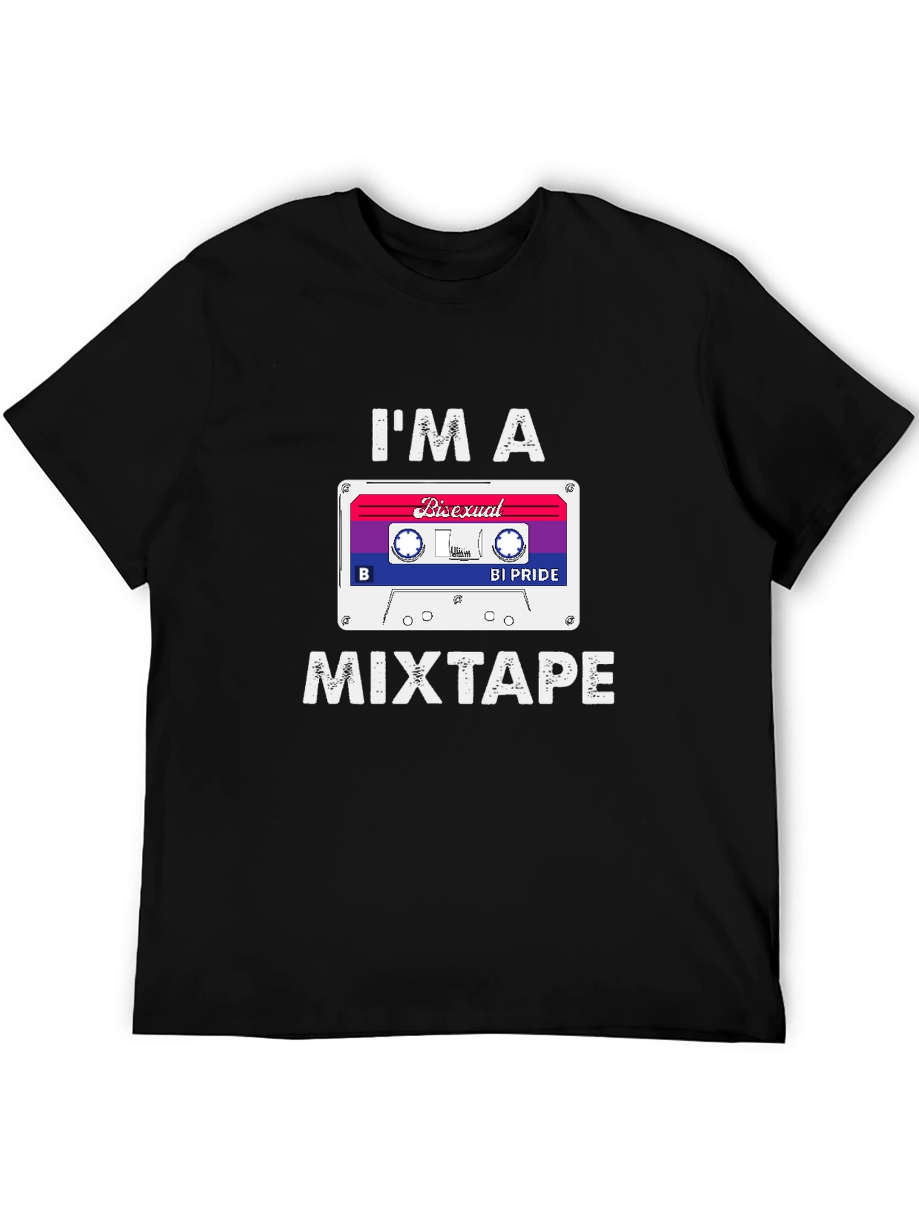 Bi Pride Mixtape T-Shirt