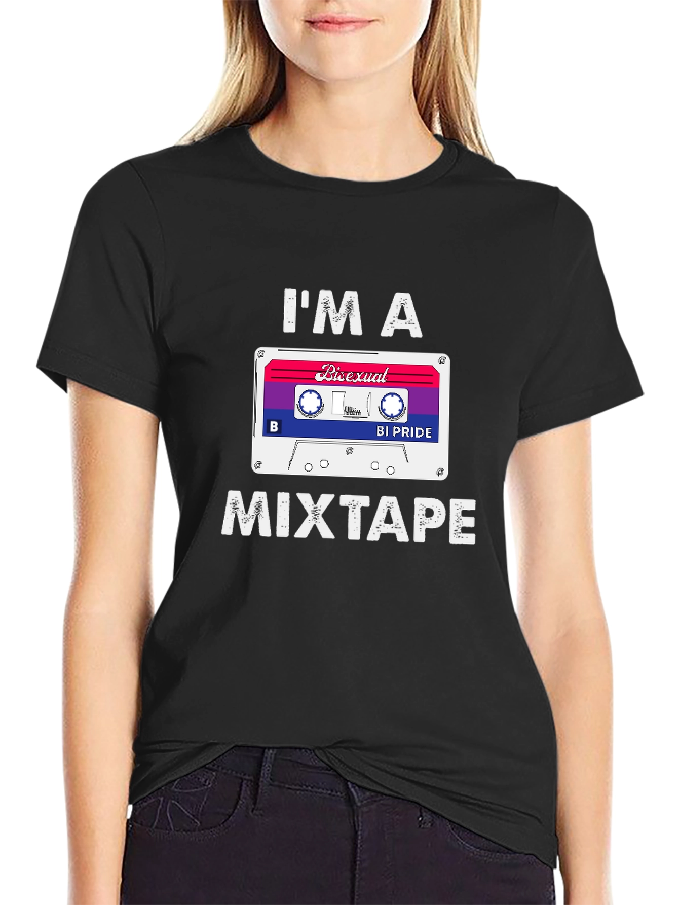 Bi Pride Mixtape T-Shirt