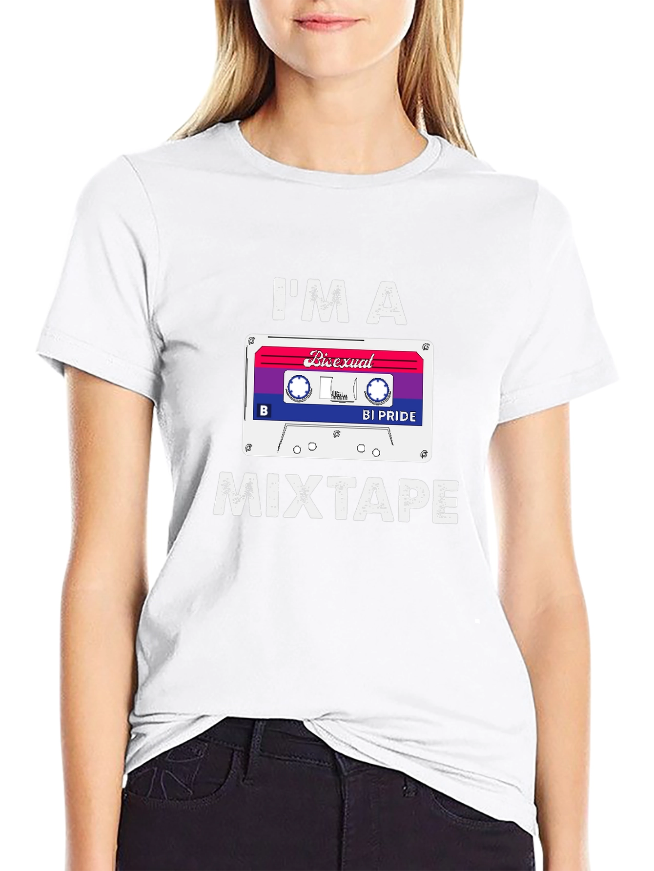Bi Pride Mixtape T-Shirt
