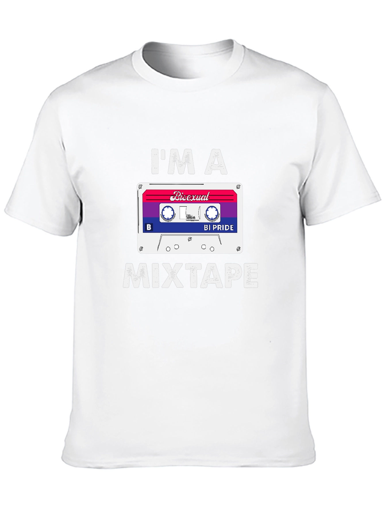 Bi Pride Mixtape T-Shirt
