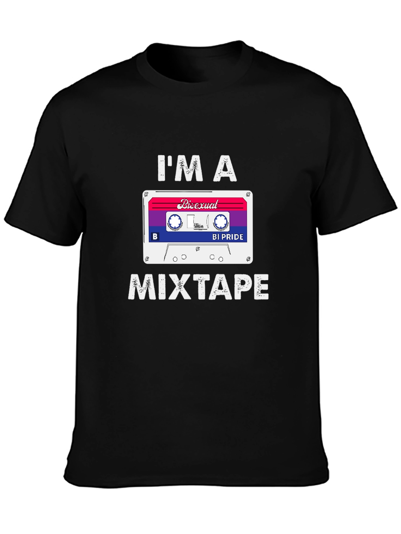 Bi Pride Mixtape T-Shirt