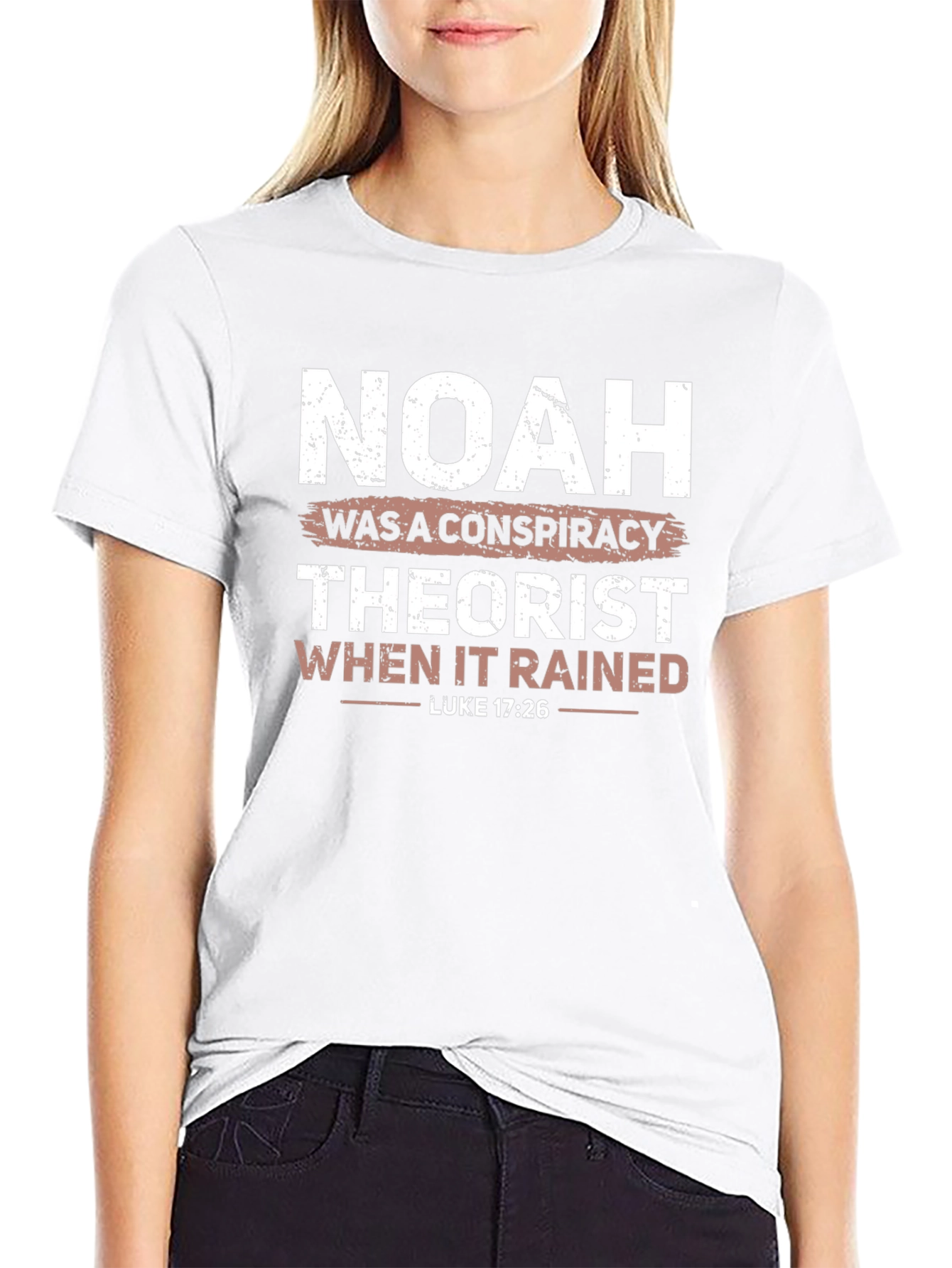 Noah Conspiracy Theorist Graphic T-Shirt