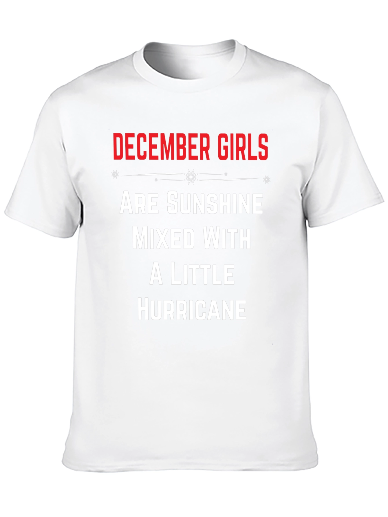 December Girls Sunshine Hurricane Black T-Shirt