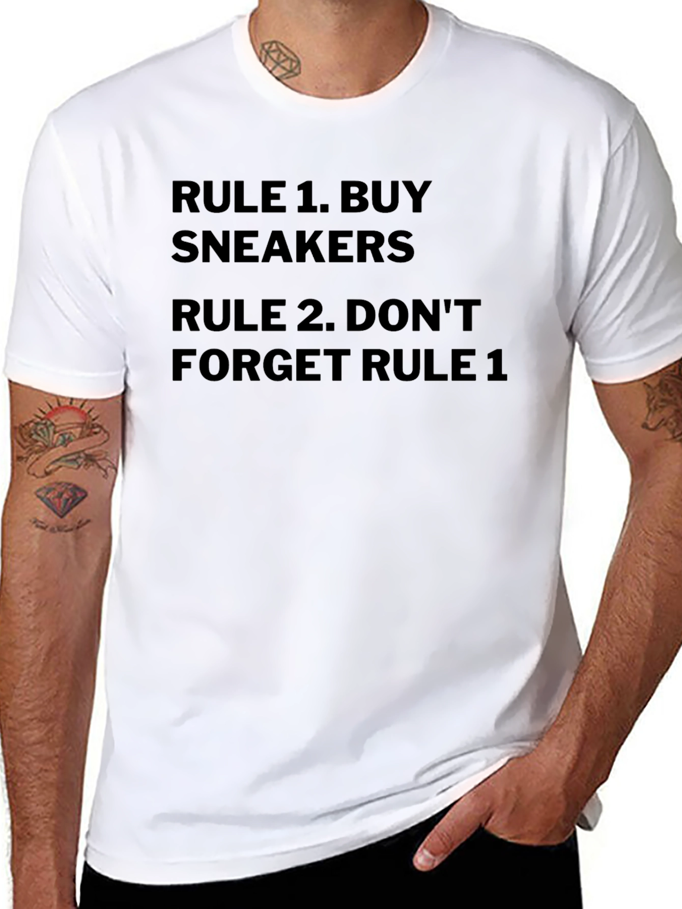 Sneakerhead Rule T-Shirt - Buy Sneakers!