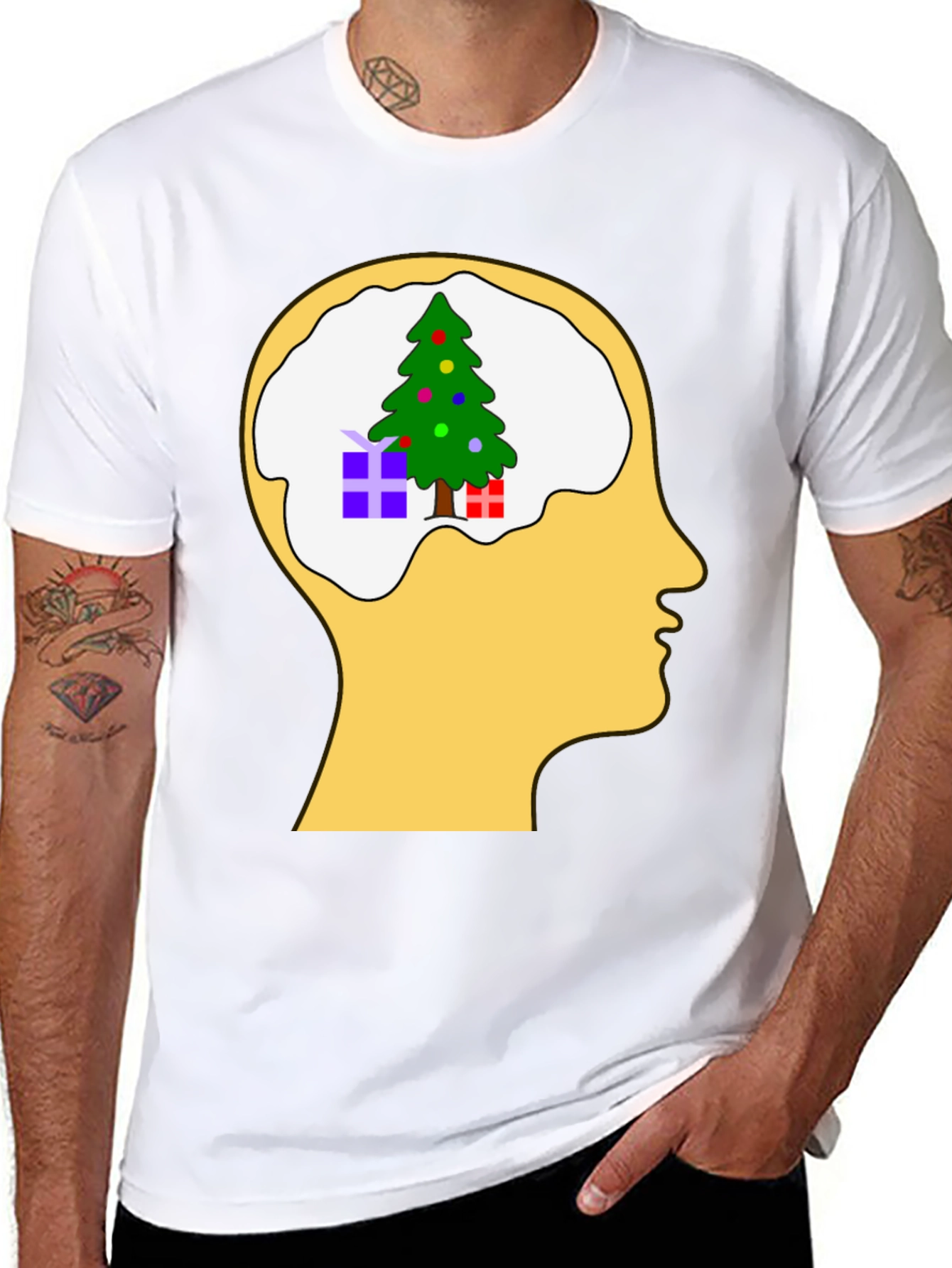 Christmas Mind T-Shirt - Holiday Spirit Apparel