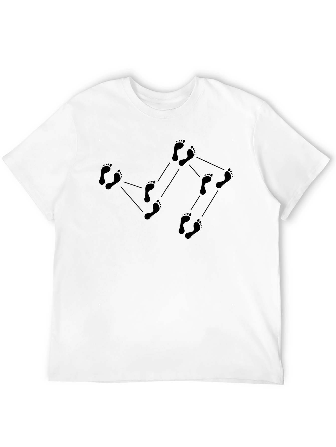 Footprint Constellation Black T-Shirt