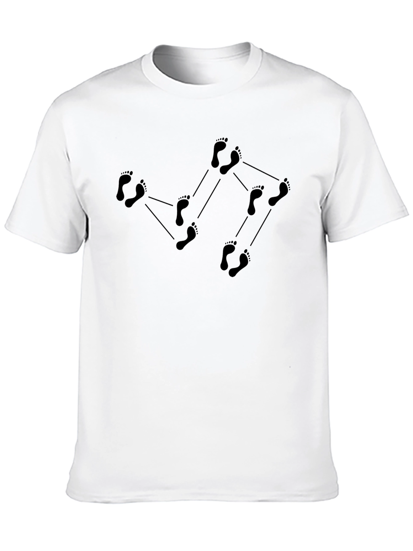 Footprint Constellation Black T-Shirt