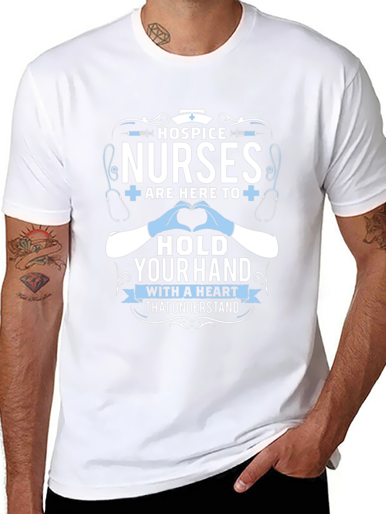 Hospice Nurses T-Shirt - Comfort and Understanding