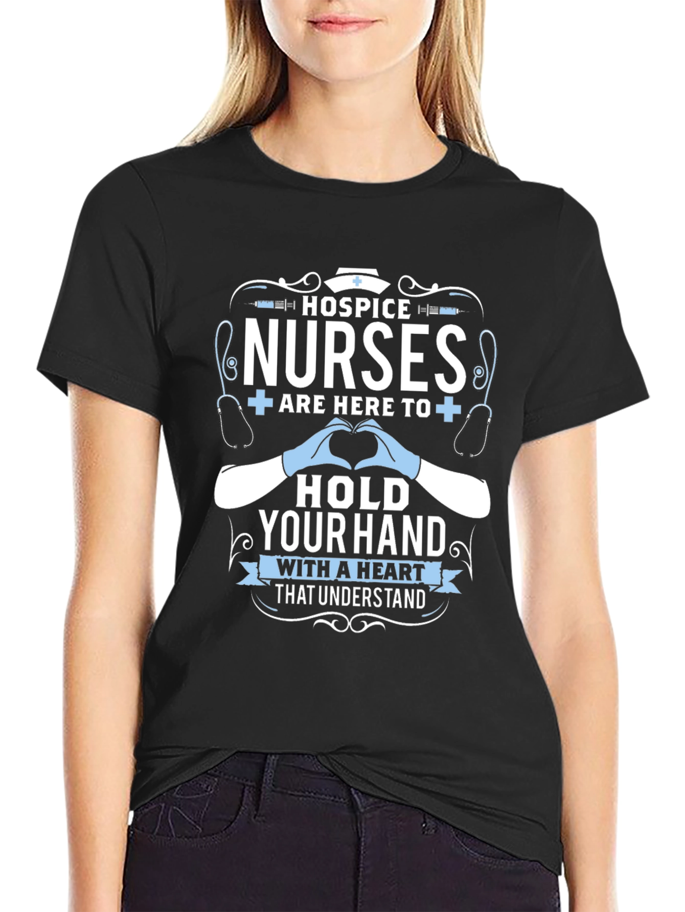 Hospice Nurses T-Shirt - Comfort and Understanding