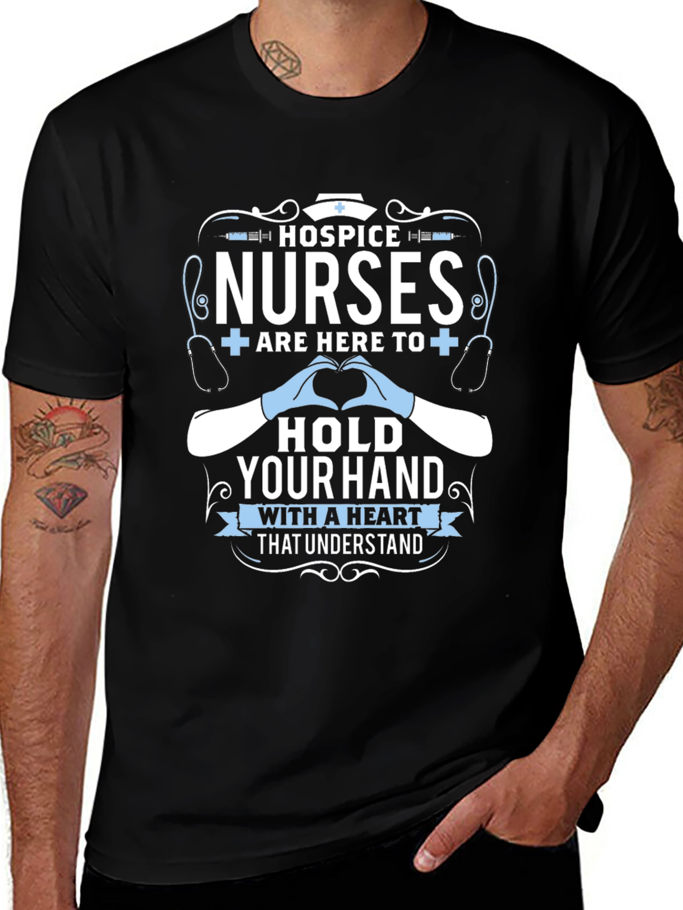 Hospice Nurses T-Shirt - Comfort and Understanding