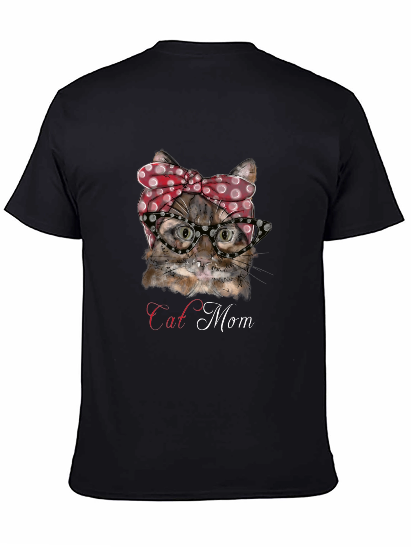 Cat Mom T-Shirt - Cute Feline Graphic Tee