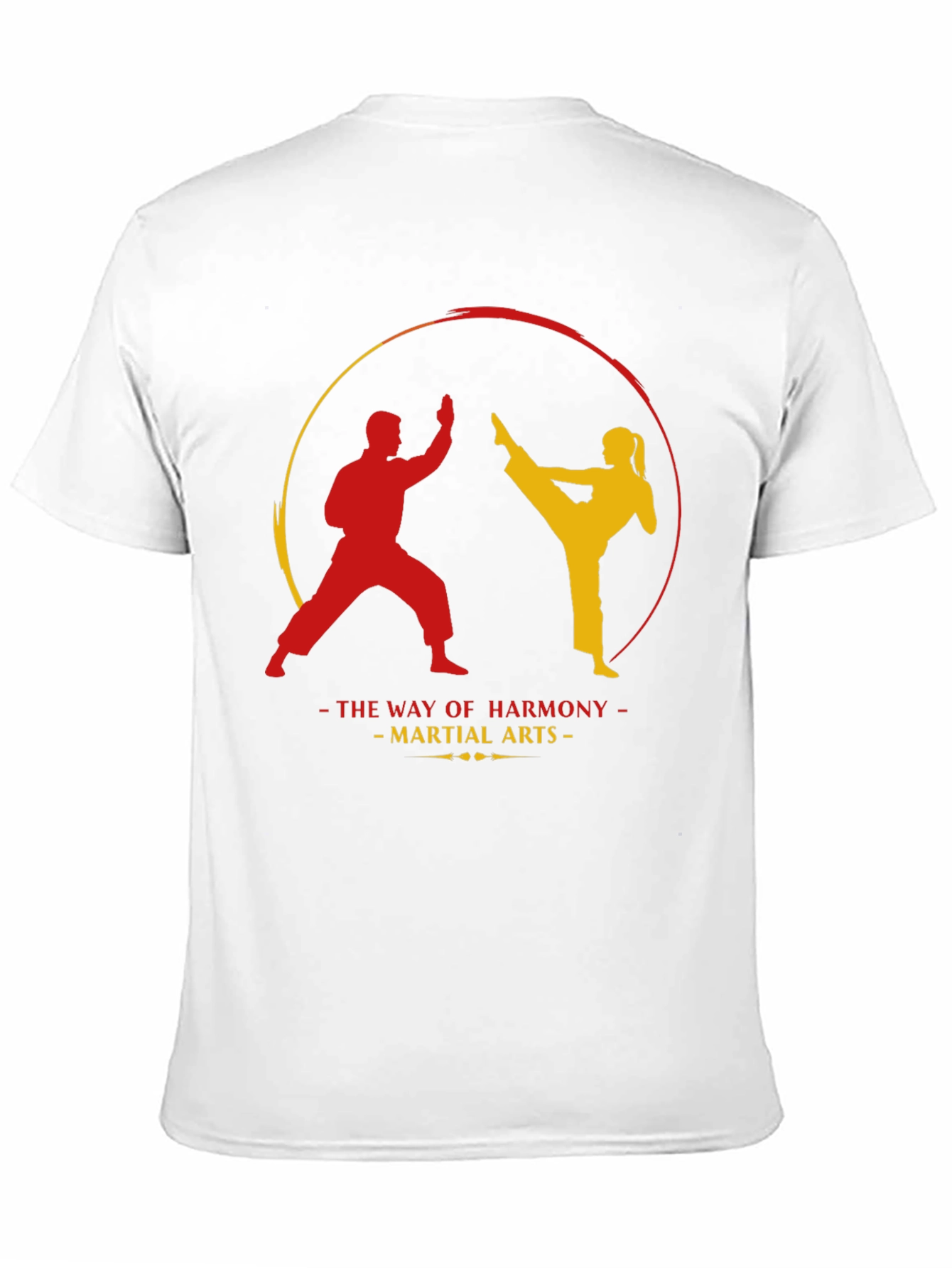 Martial Arts Harmony T-Shirt - Black