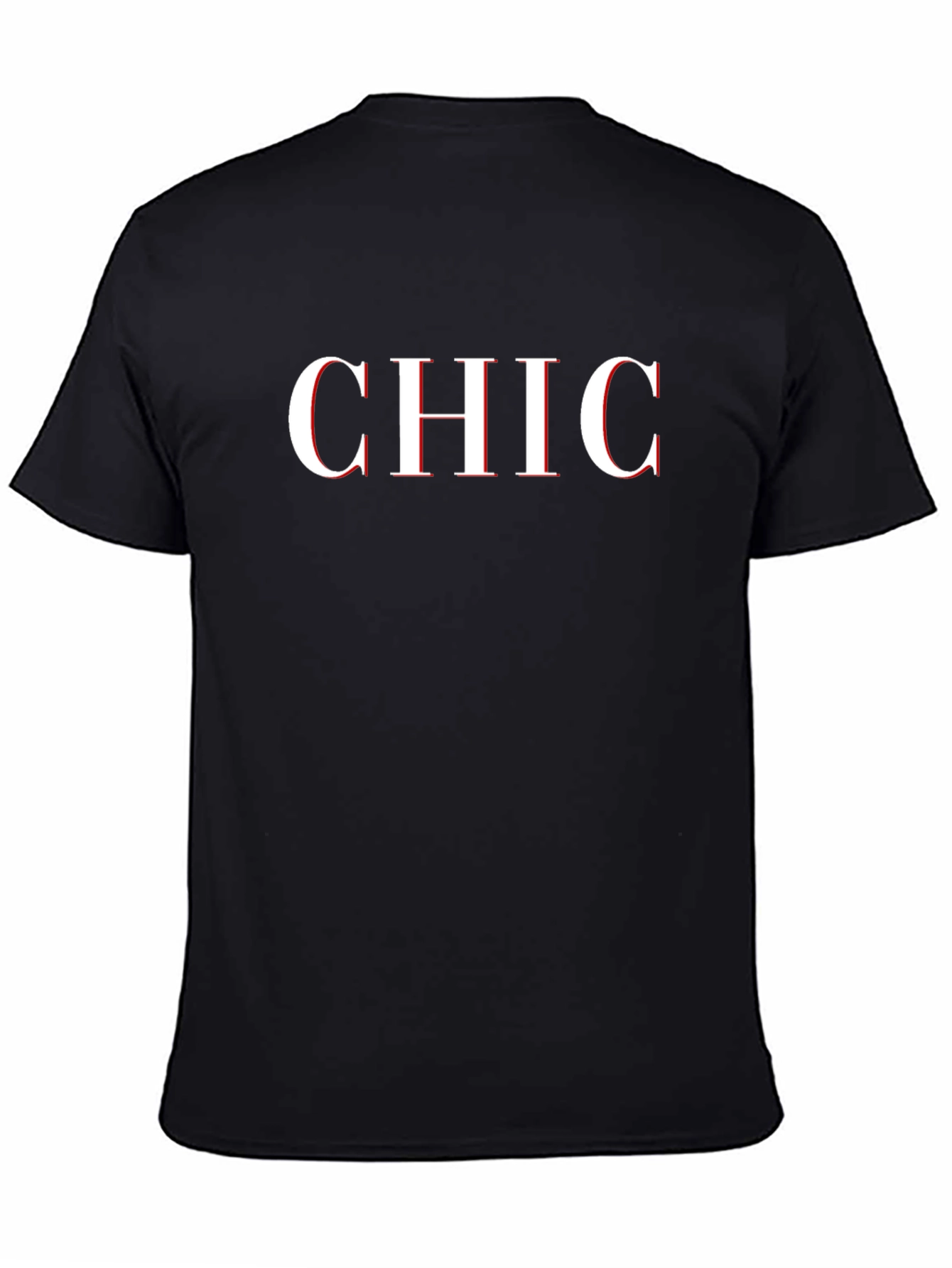 CHIC Graphic Tee - Stylish Cotton T-Shirt