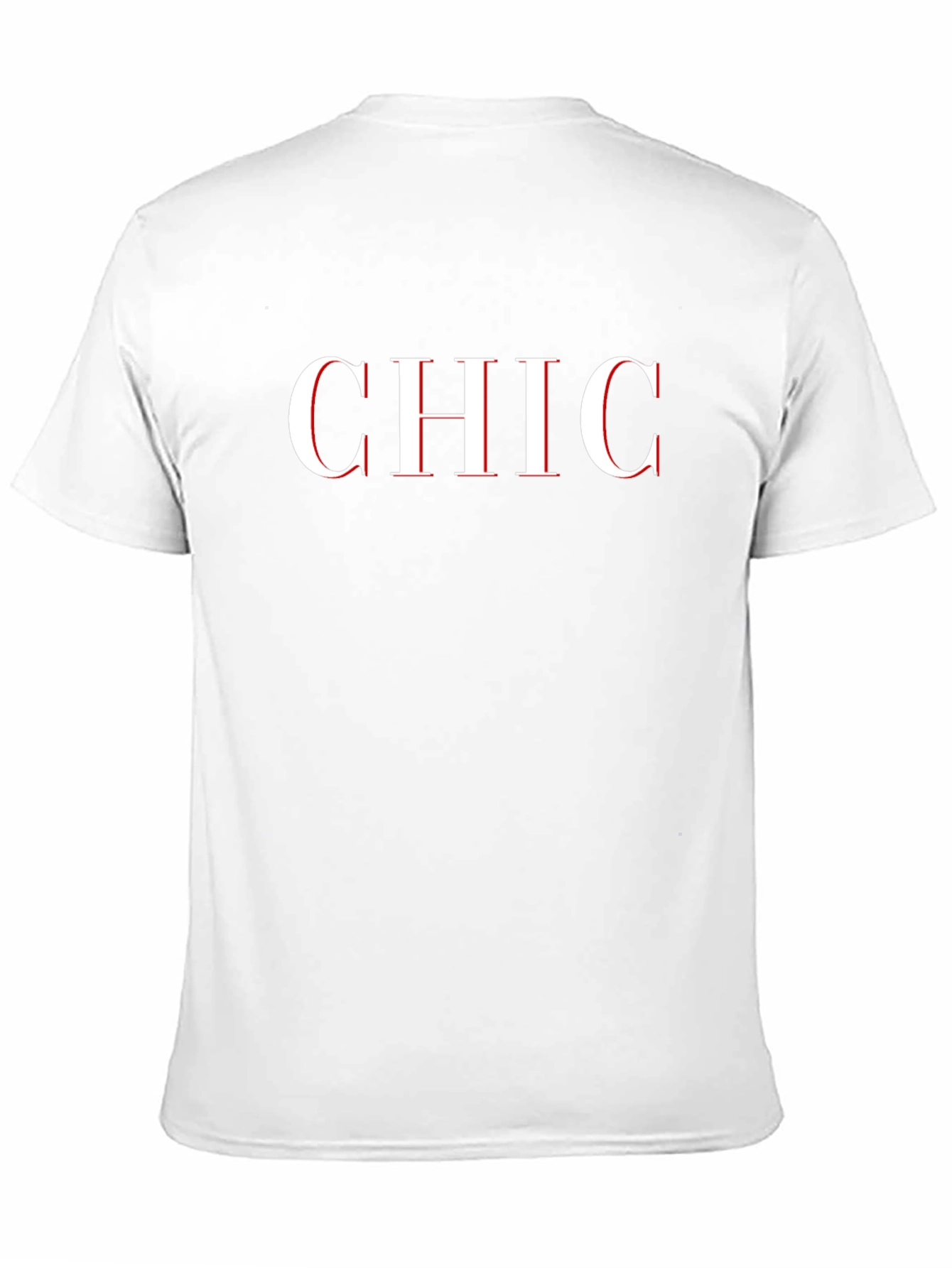 CHIC Graphic Tee - Stylish Cotton T-Shirt