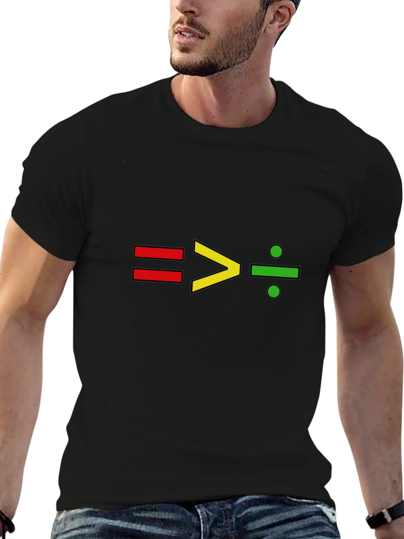 Equality Math T-Shirt - Black Graphic Tee