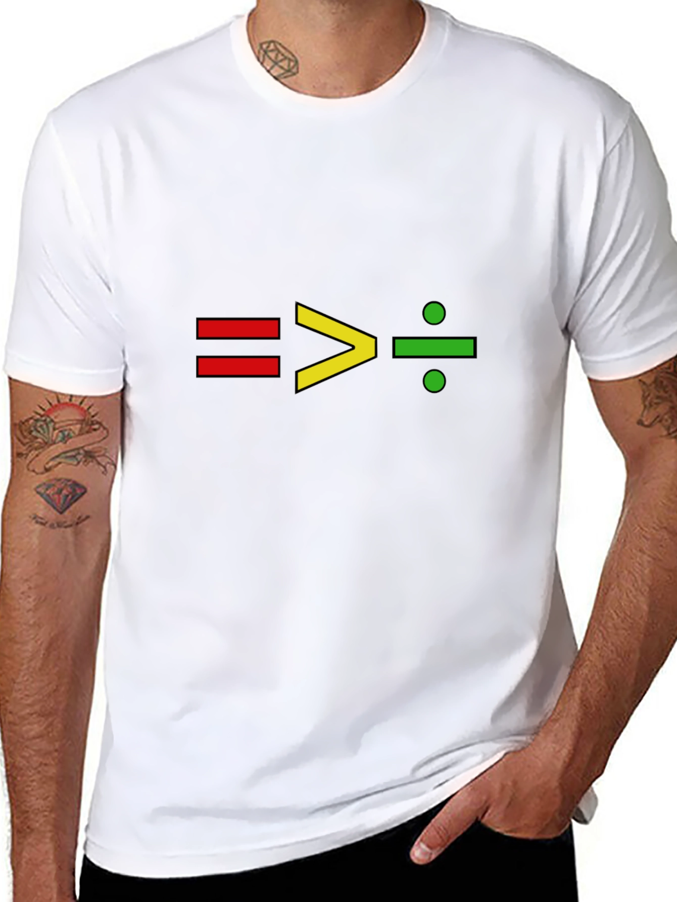 Equality Math T-Shirt - Black Graphic Tee