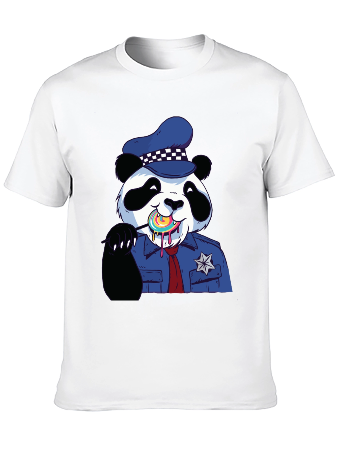 Panda Police Lollipop T-Shirt
