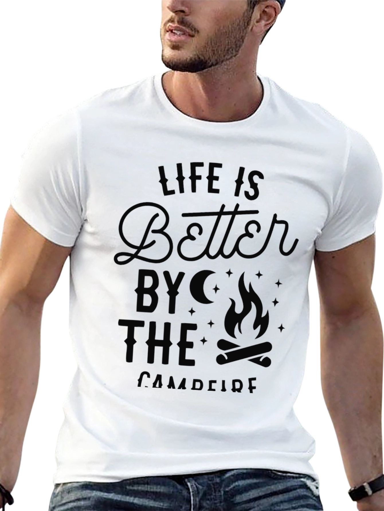 Life is Better by the Campfire Graphic T-Shirt