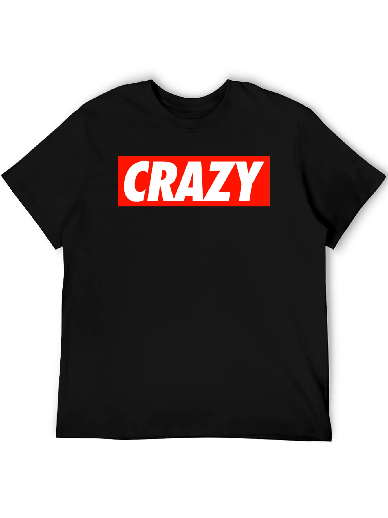 Crazy Graphic Tee - Bold Statement T-Shirt