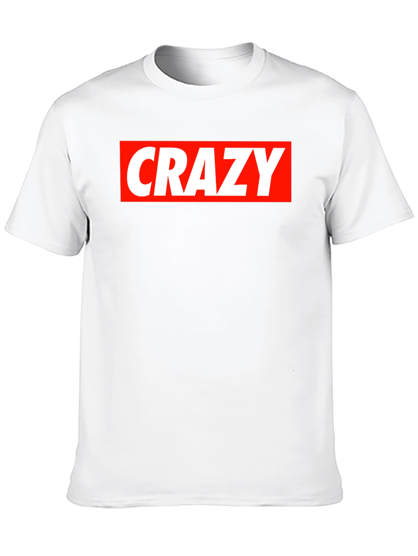 Crazy Graphic Tee - Bold Statement T-Shirt