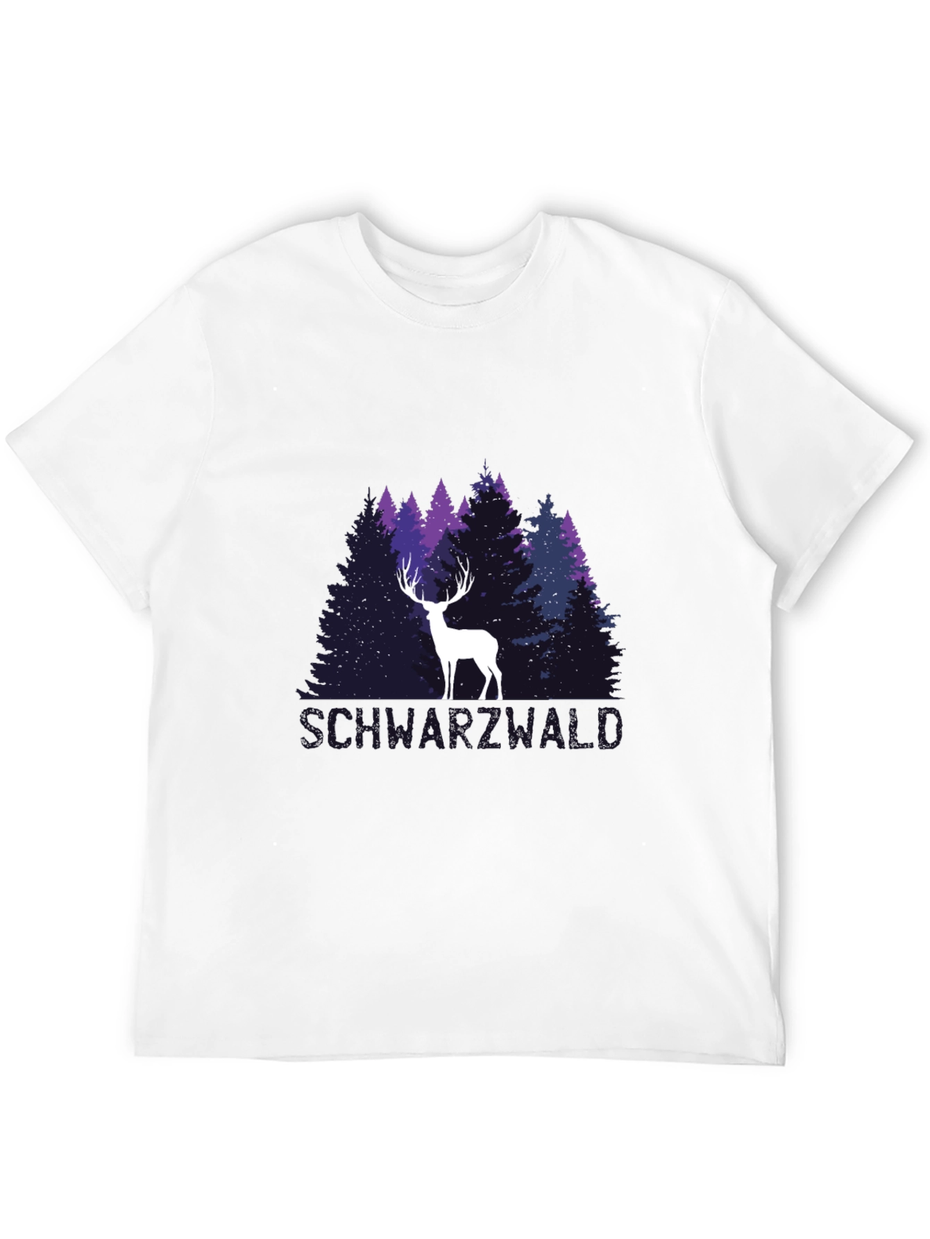 Black Forest Deer Graphic Tee