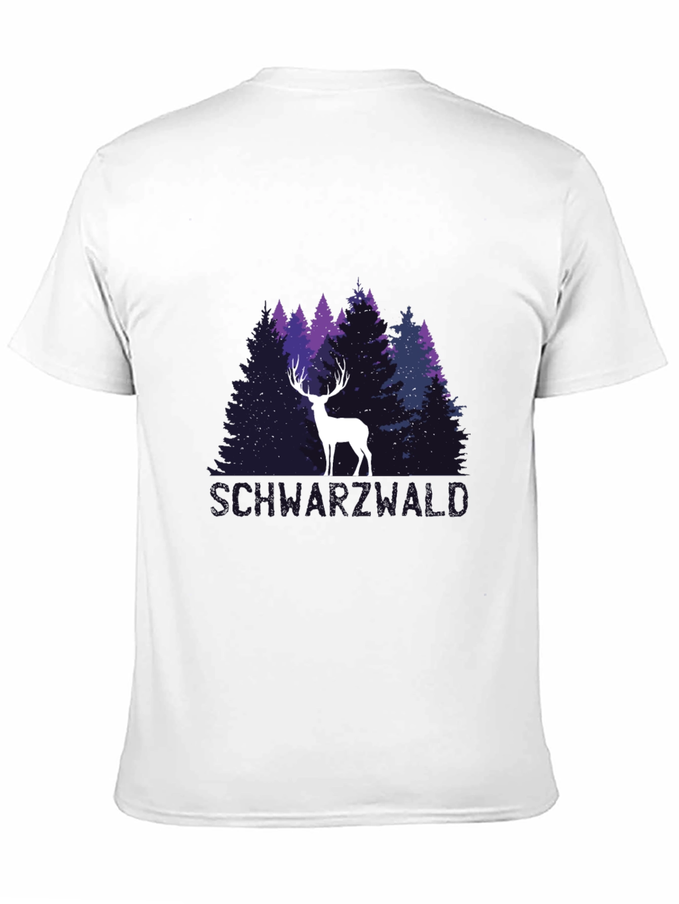 Black Forest Deer Graphic Tee