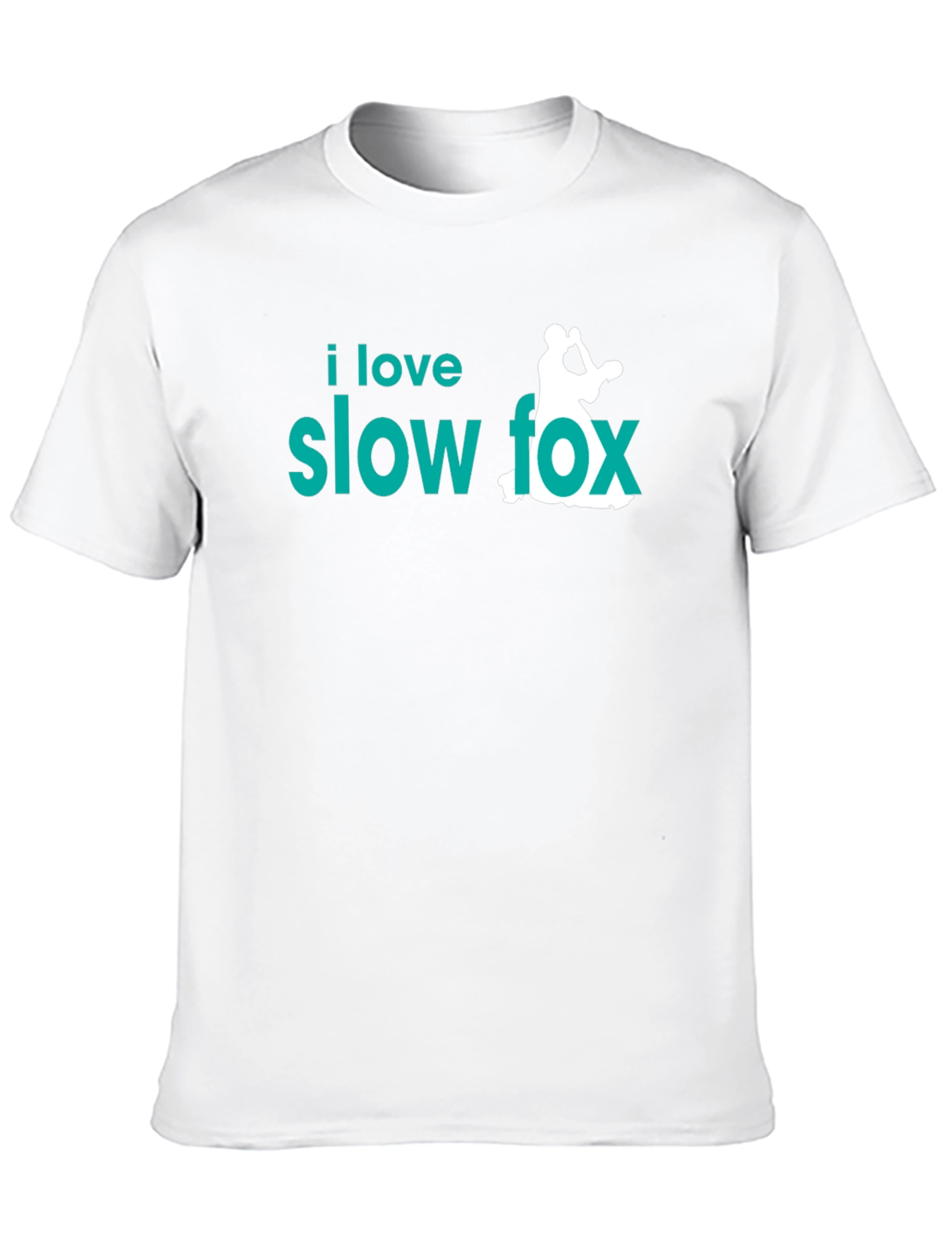 I Love Slow Fox Dance T-Shirt - Black