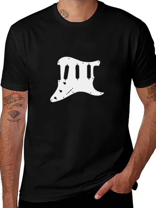 Guitar Pickguard Graphic Tee - Musicians Style