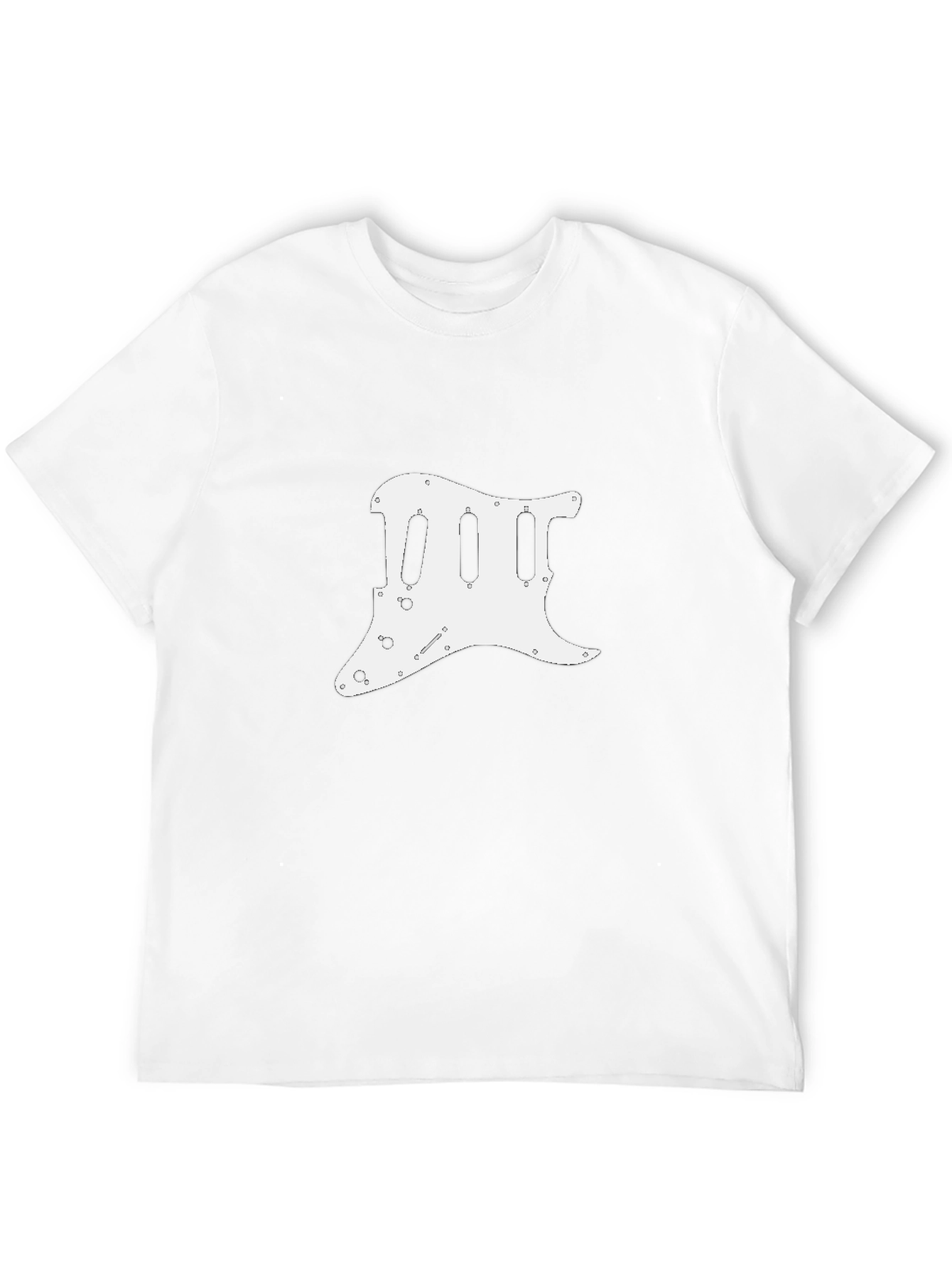 Guitar Pickguard Graphic Tee - Musicians Style