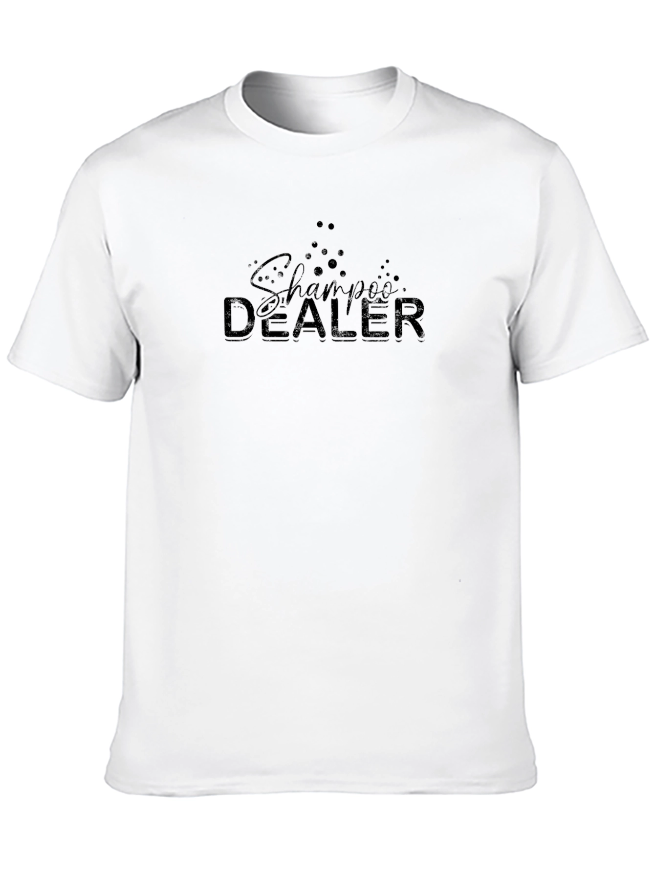 Shampoo Dealer Graphic Black T-Shirt