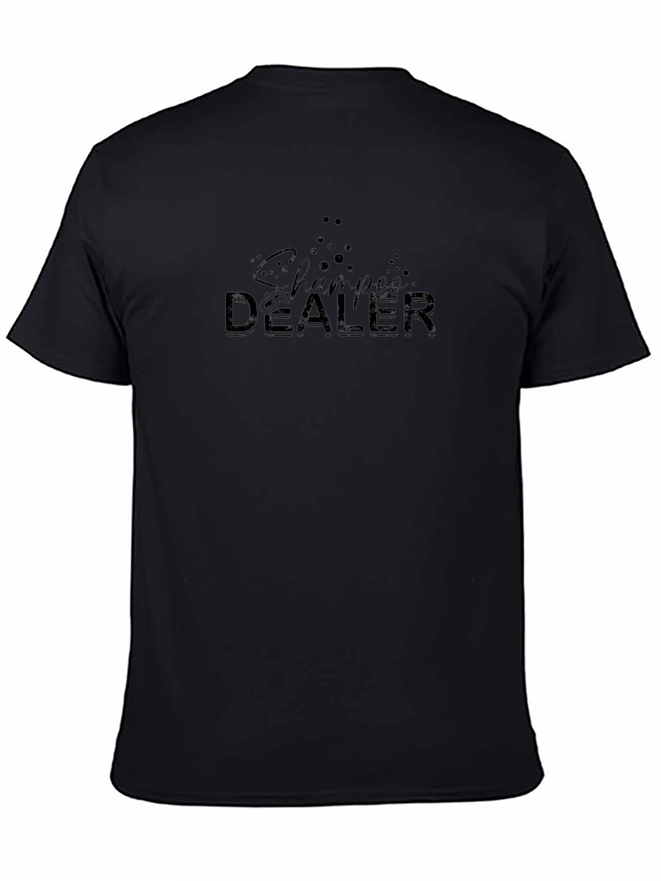 Shampoo Dealer Graphic Black T-Shirt