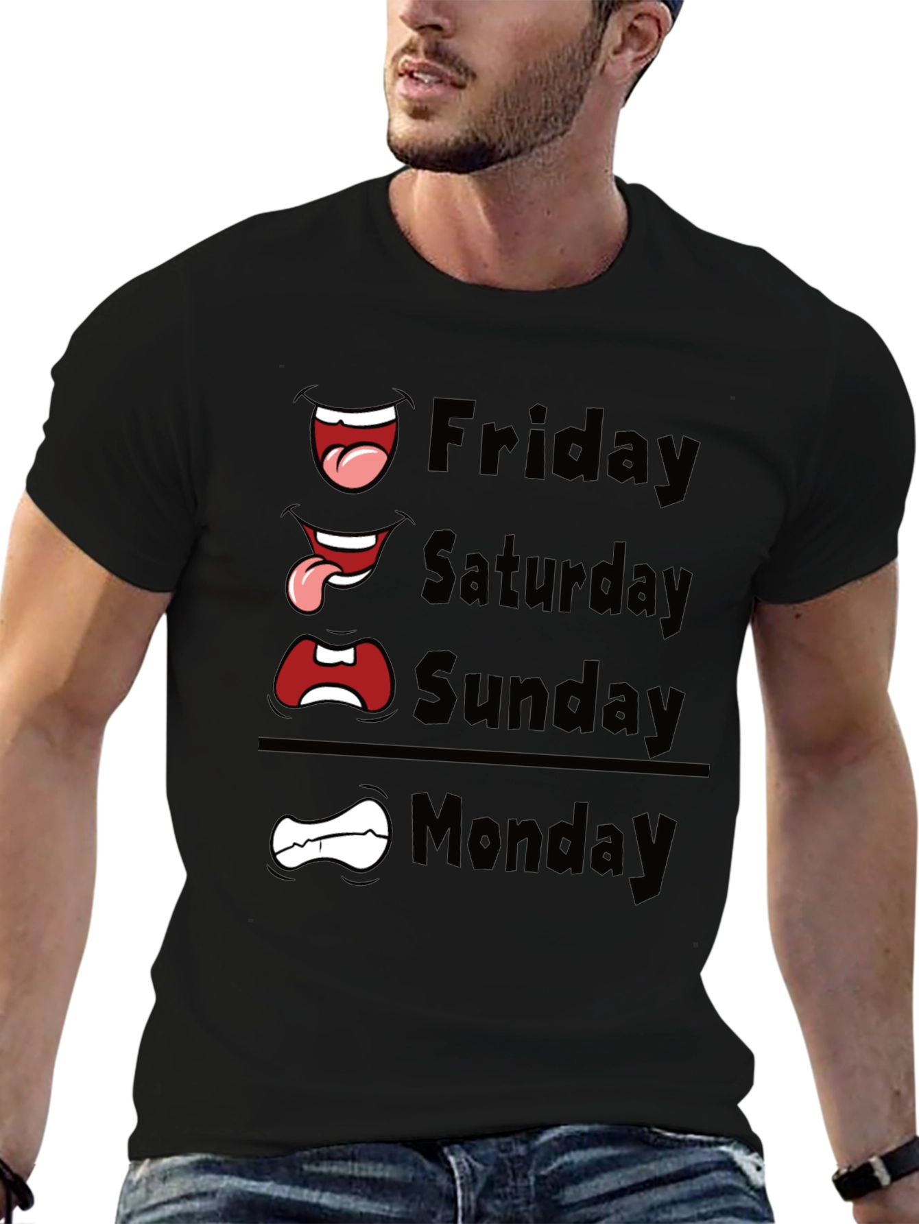 Humorous Moods of the Week T-Shirt