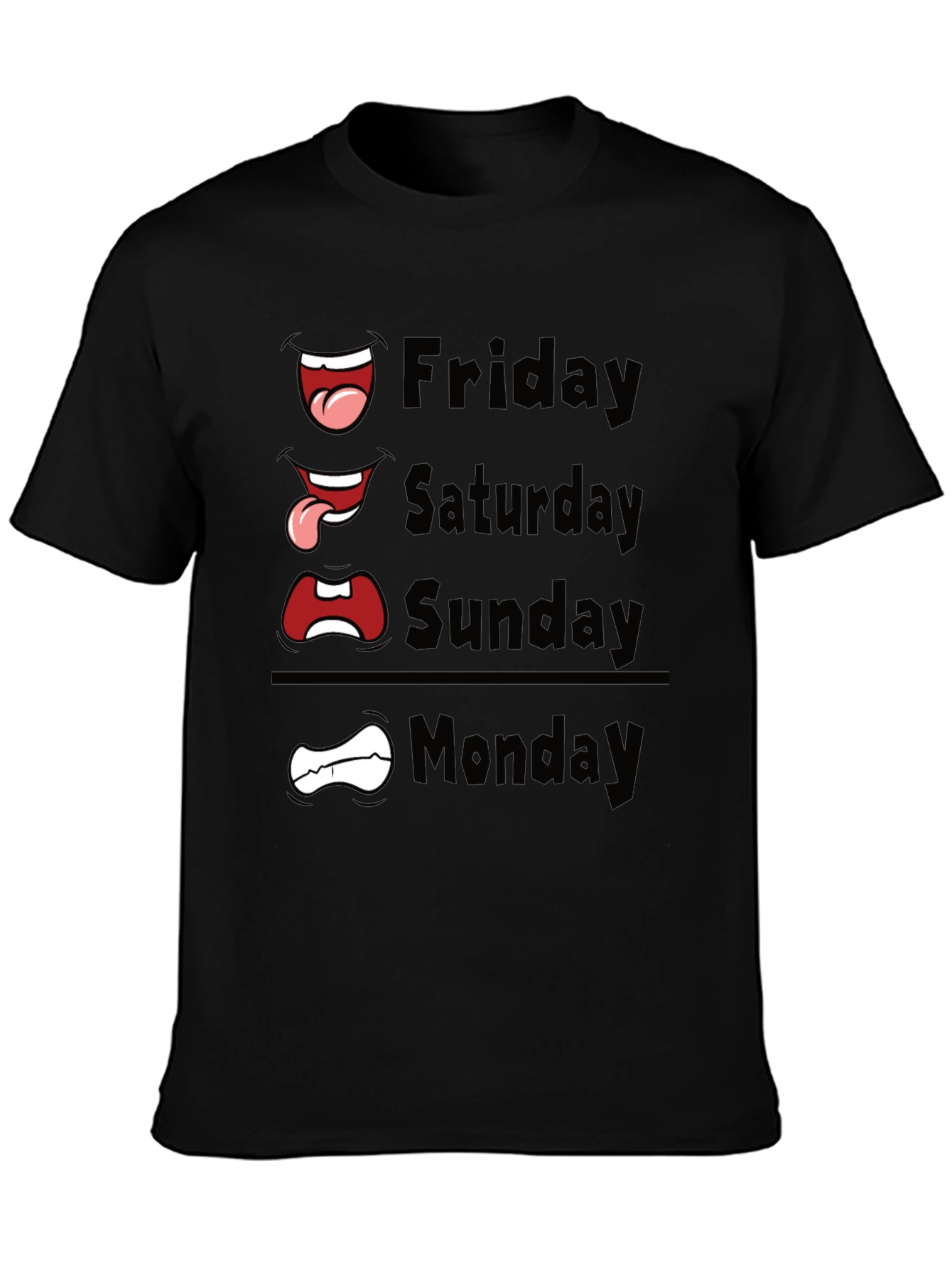 Humorous Moods of the Week T-Shirt