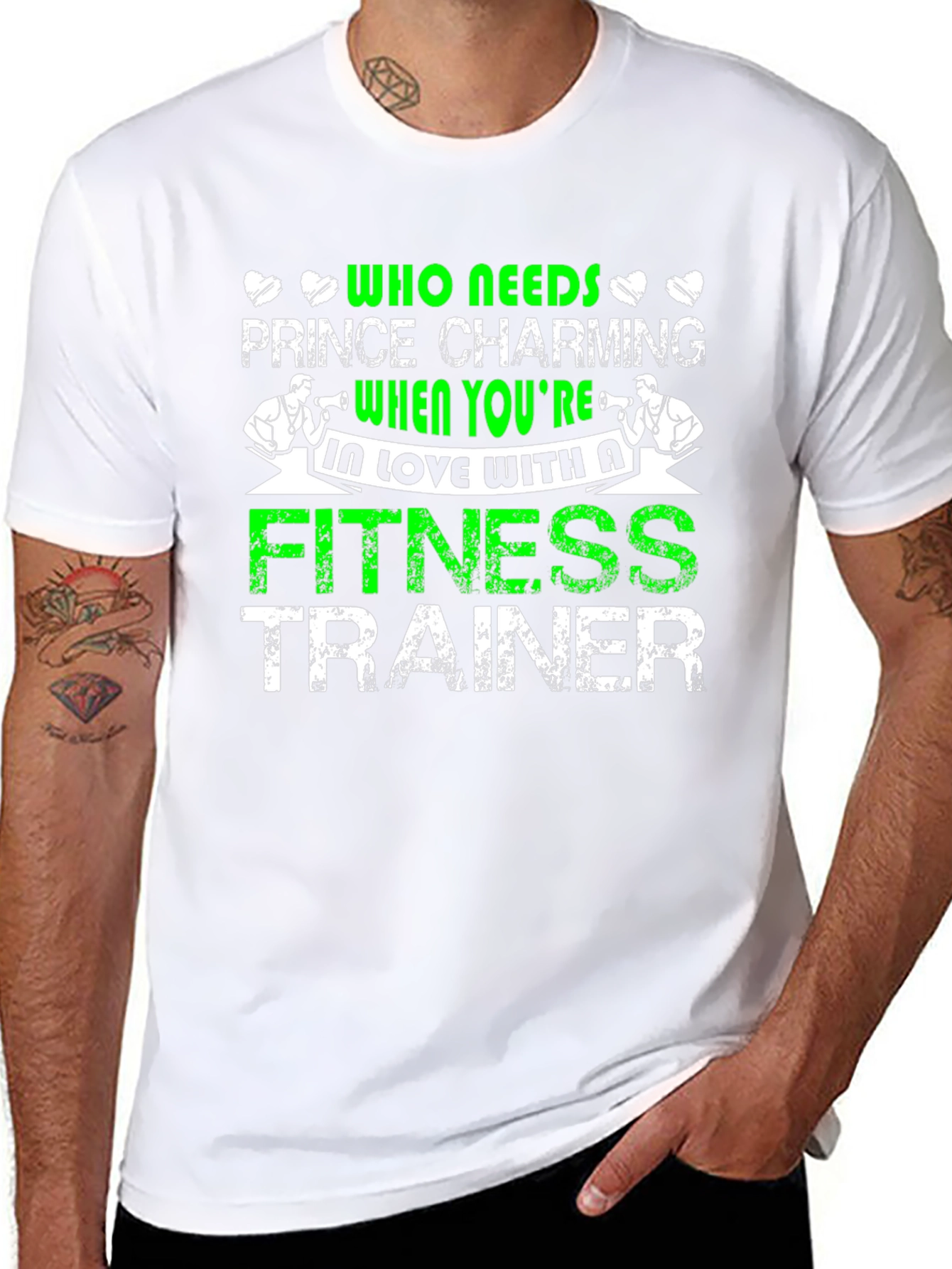 Fitness Trainer T-Shirt Funny Gym Workout Tee