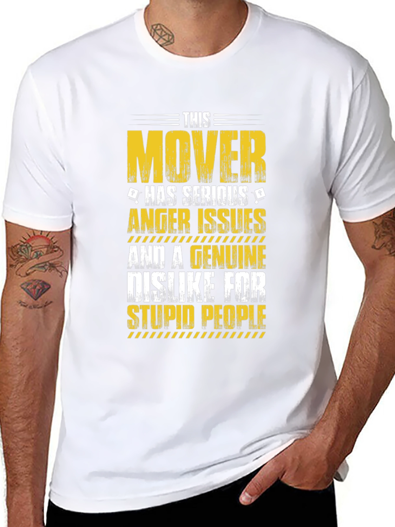 Funny Mover T-Shirt - Serious Anger Issues