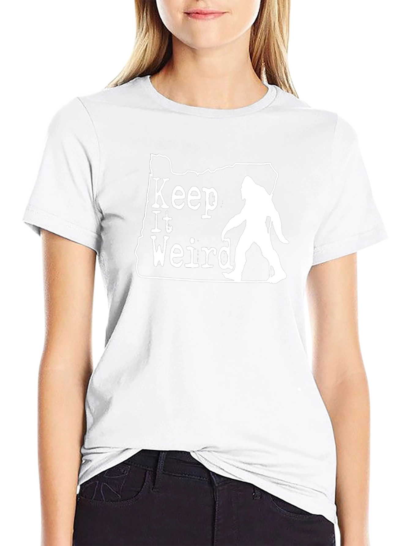 Keep It Weird Oregon Bigfoot T-Shirt