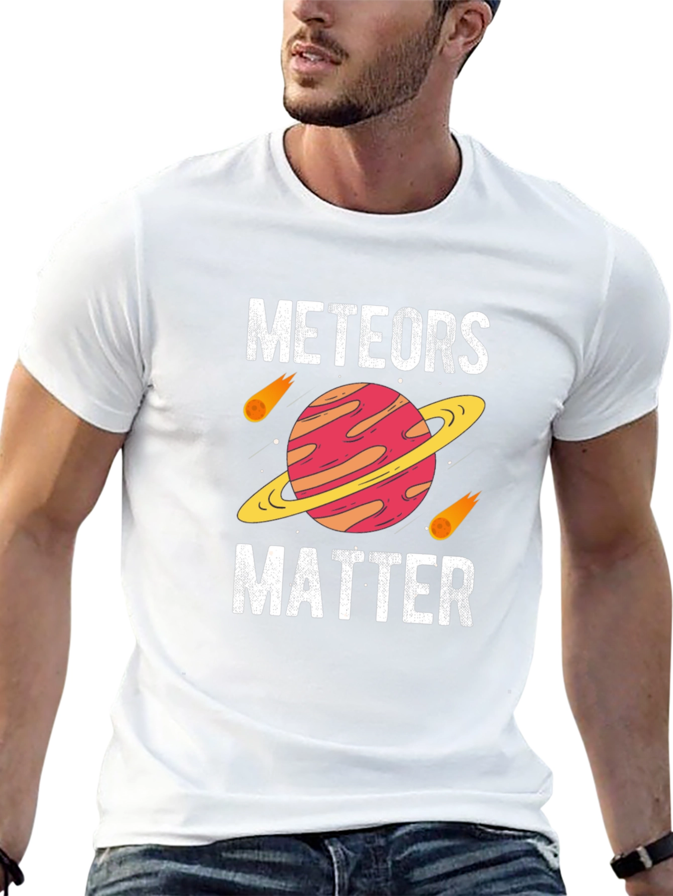 Meteors Matter Graphic T-Shirt - Space Lover Gift