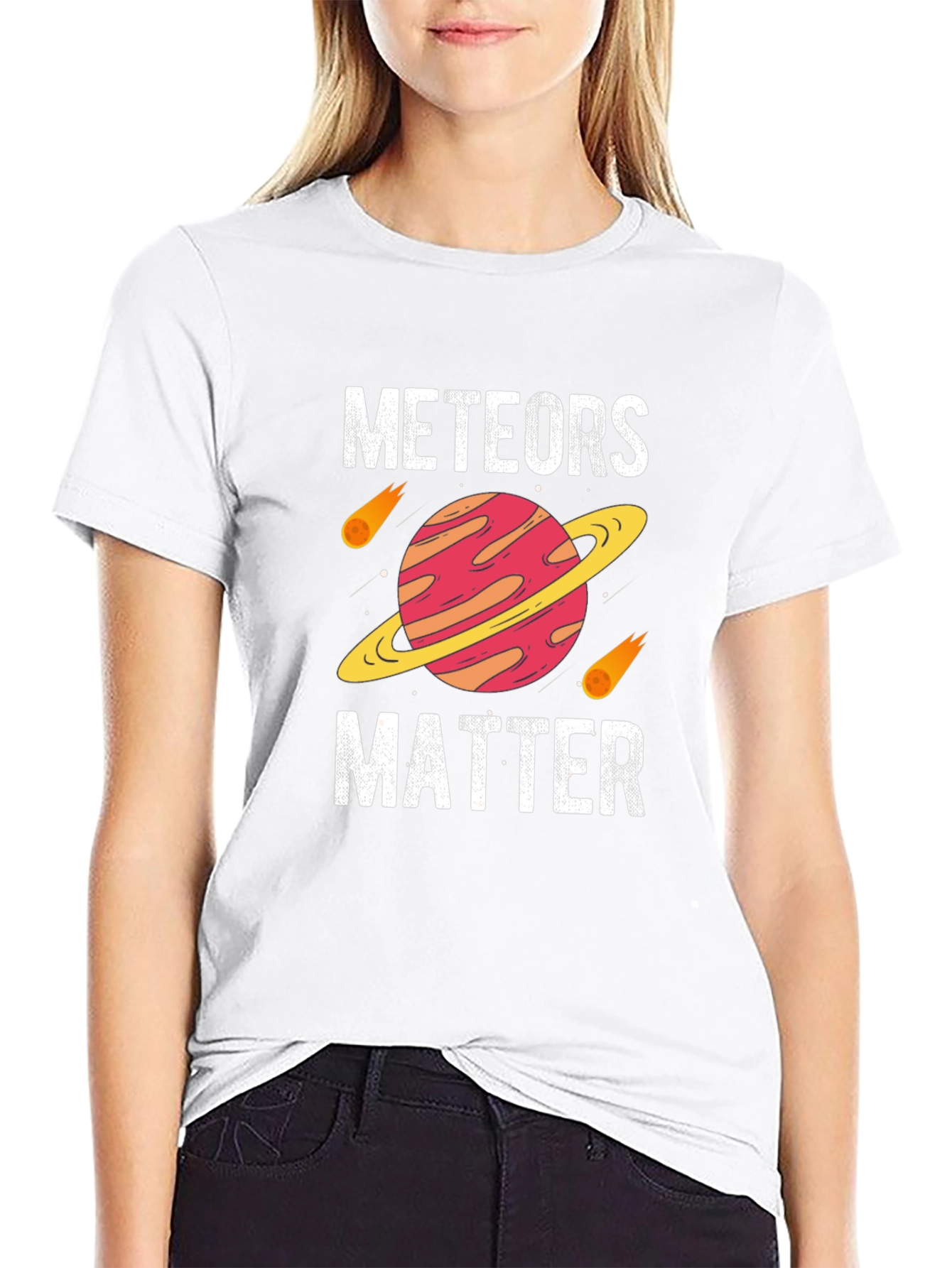 Meteors Matter Graphic T-Shirt - Space Lover Gift