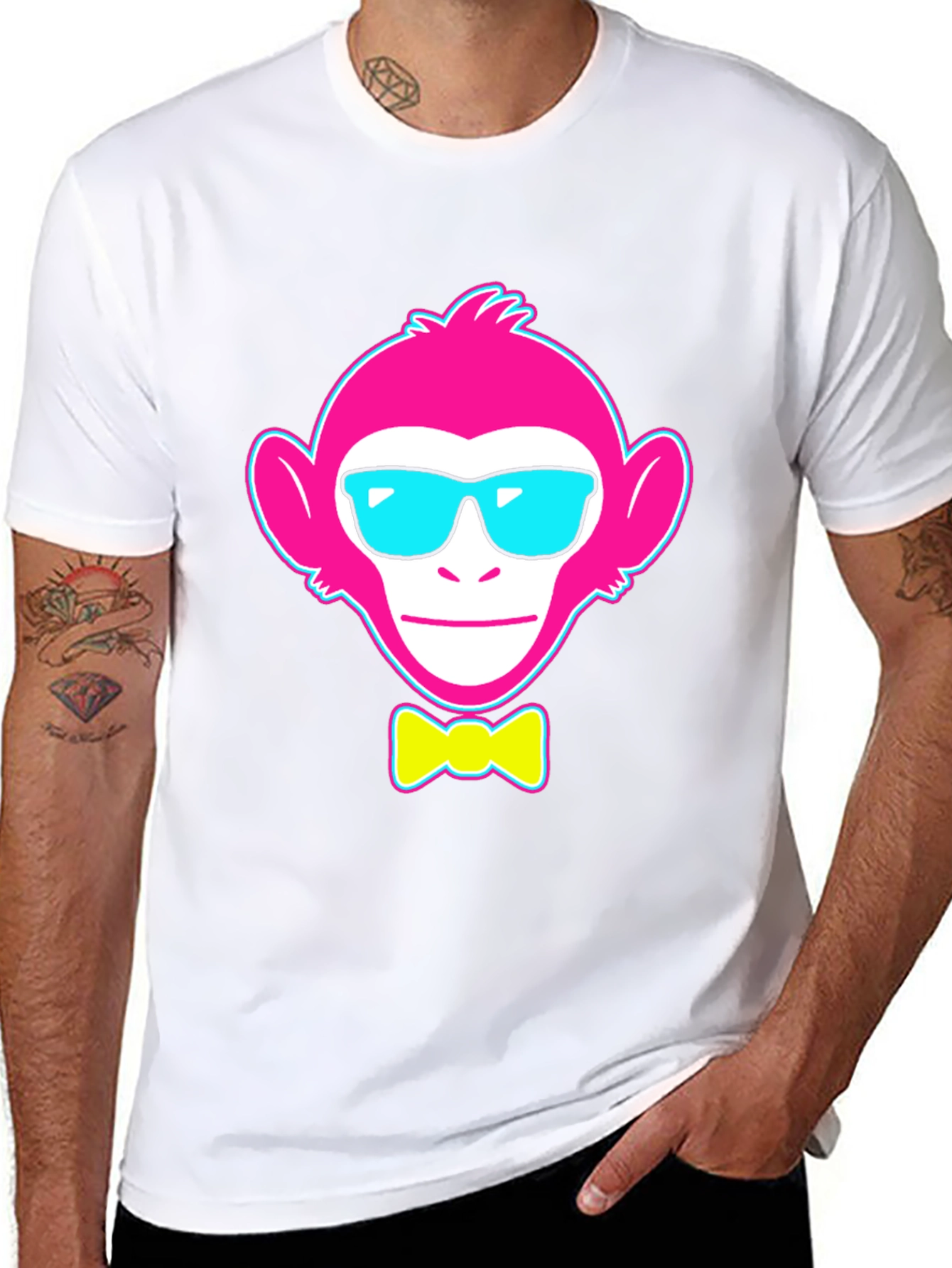 Cool Monkey Graphic T-Shirt