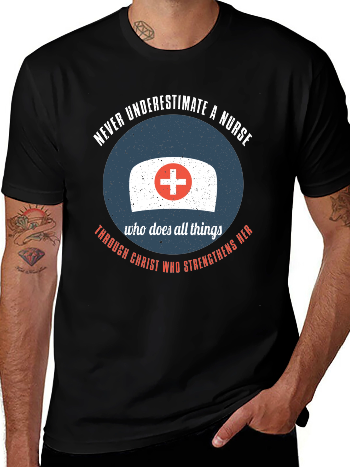 Nurse Strength T-Shirt - Never Underestimate